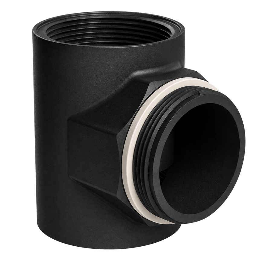 2'' Male G2 × 11.5 (2'' BSP/NPS), C/W o-ring X 2'' pipe thread female X 2'' pipe thread female,Tee,