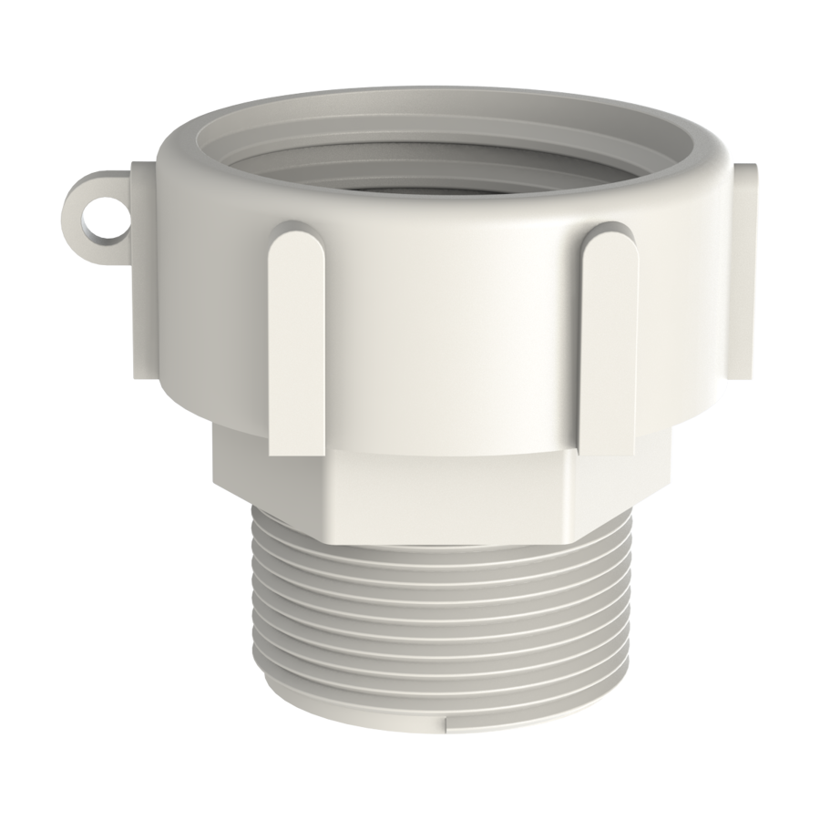 1 ½’’ BSPP hex male X S60X6 Sch. Female CPP.PARTS