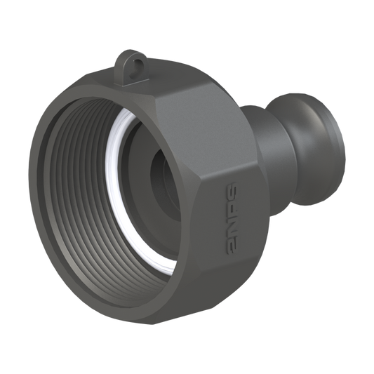 ¾'' Part A. ¾'' camlock adapter X 2” NPS female C/W seal
