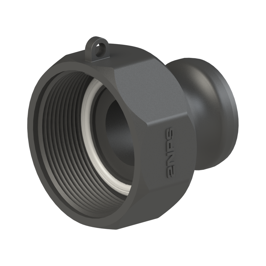 1'' Part `A`, 1'' Camlock adapter x 2'' NPS female Easy-Seal