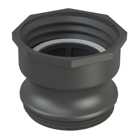 2’’ short Camlock male with 20B X S60X6 female, gasket.