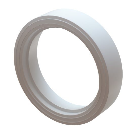 S60X6 (2'' BSP/NPS) extra thick gasket 12mm, Olefin elastomer
