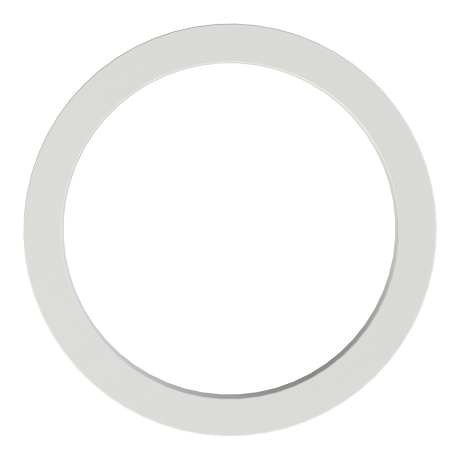 1 ½'' BSP flat gasket, Olefin elastomer