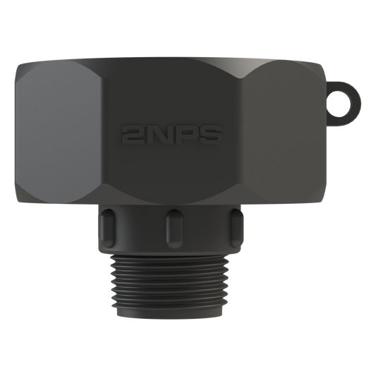 ¾'' NPT male x 2'' NPS female Easy-Seal