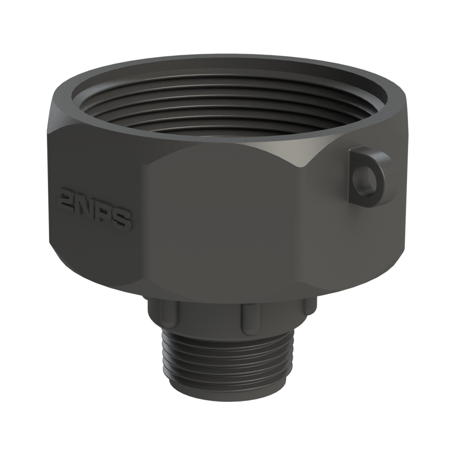 ¾'' NPT male x 2'' NPS female EasySeal CPP.PARTS