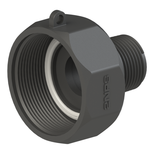 1'' NPT male X 2'' NPS female Easy-Seal