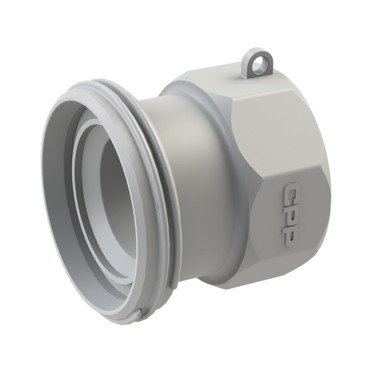 RD78 (DIN 11851) Male x S60x6 Female Buttress G/P/P Nat