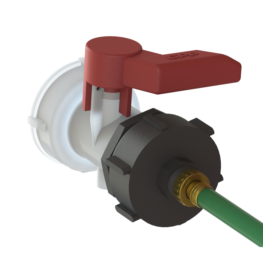 ¾'' - 11.5NHR male USA garden hose thread 2'' Camlock convertor shells C/W seal, G/P/P