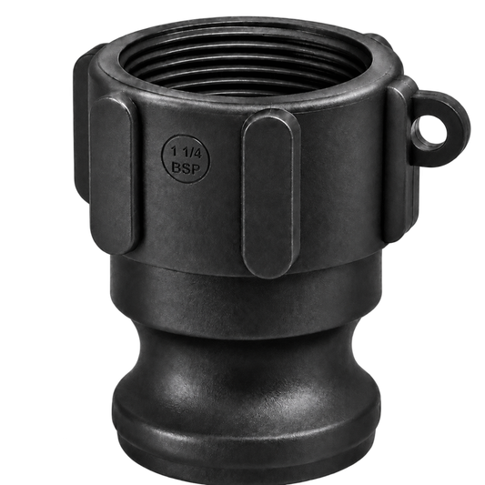 CPP True 1¼″ Male Camlock × 1¼″ BSPP Female (Type A)