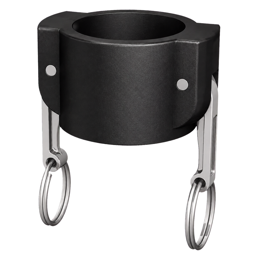 CPP 1½″ Female Camlock Dust Cap (Type DC)