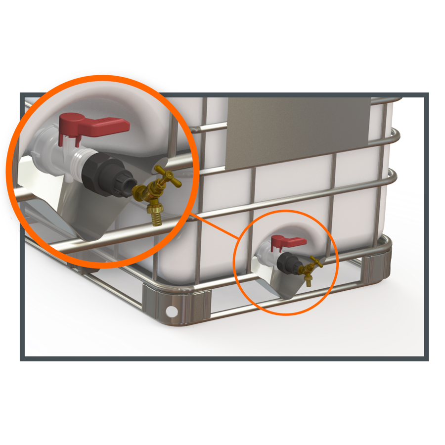 S60x6 Female swivel Buttress x ¾'' BSP Female G/P/P