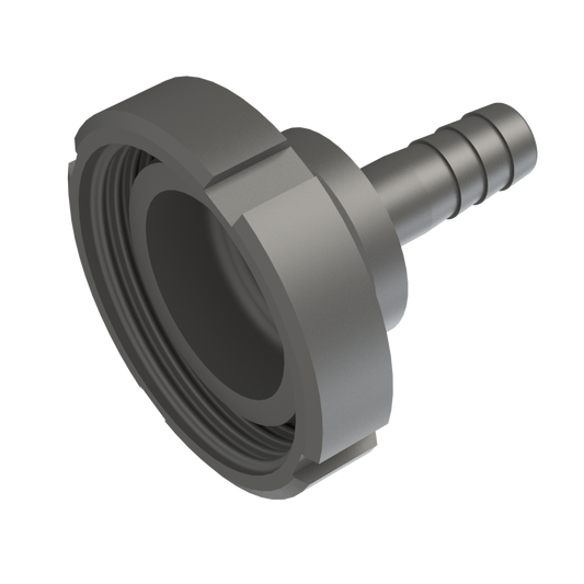 RD78 (DIN 11851) female x ¾ "(19mm) hose tail