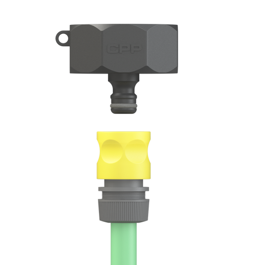 12.5mm (½'') Hozelock / Gardena (type) adapter x S60X6 female