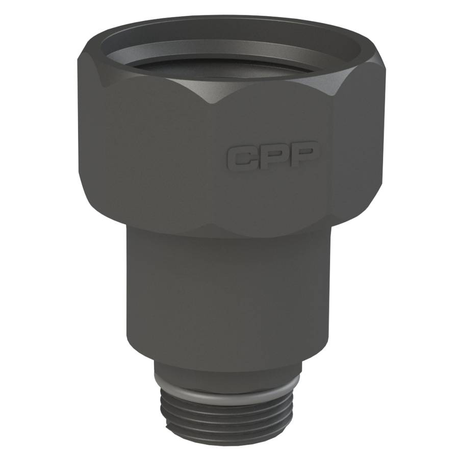 1'' Short BSP Hex Male x S60x6 Buttress Female,c/w oring CPP.PARTS