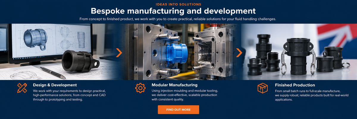 CPP bespoke manufacturing and development from design through production