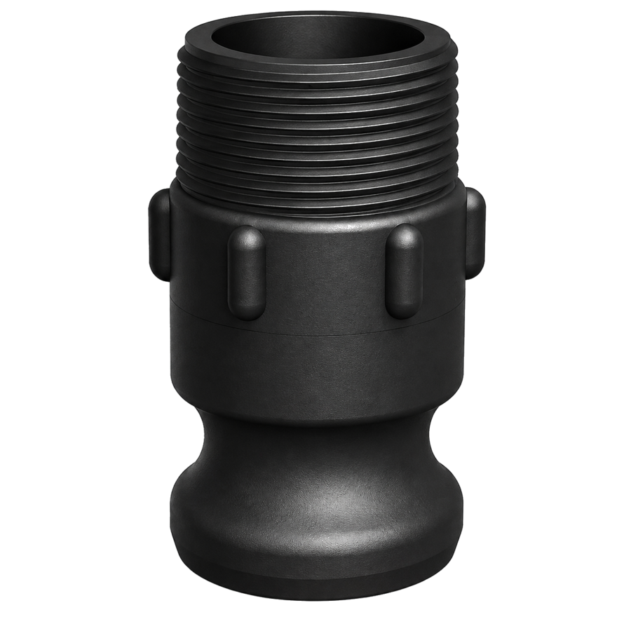 TRUE 1 1/4'' part `F`,  1 1/4'' camlock adapter X 1 1/4'' BSPT