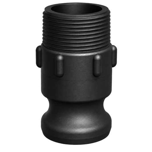 CPP True 1¼″ Male Camlock × 1¼″ BSPT Male (Type F)