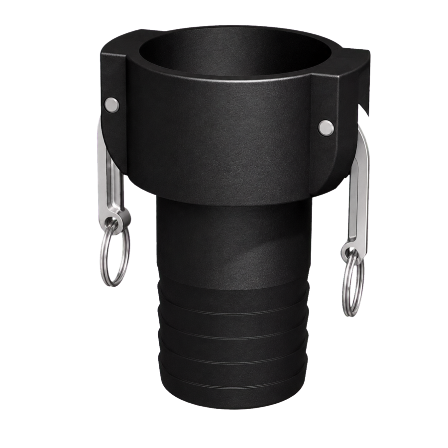 CPP 3″ Female Camlock × 3″ (75mm) Hose Tail (Type C)