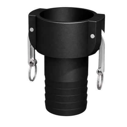 CPP 3″ Female Camlock × 3″ (75mm) Hose Tail (Type C)