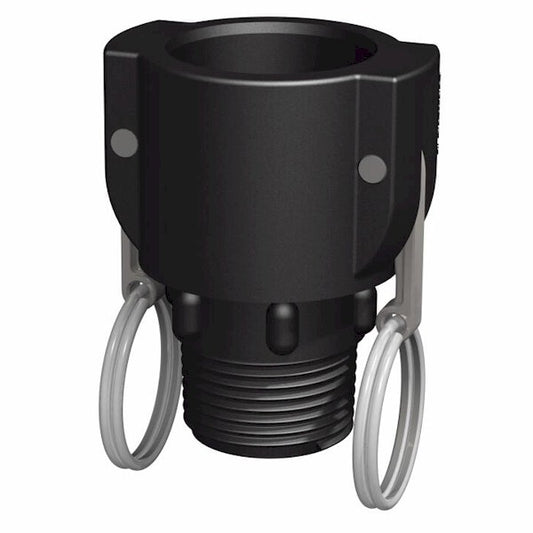 CPP 1″ Female Camlock × 1″ NPT Male (Type B)