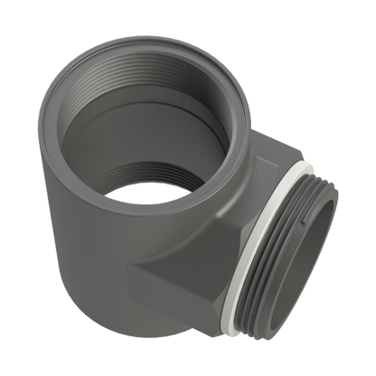 2'' Male G2 × 11.5 (2'' BSP/NPS), C/W o-ring X 2'' pipe thread female X 2'' pipe thread female,Tee,