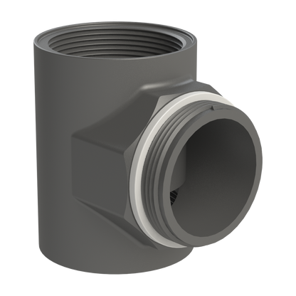 2'' Male G2 × 11.5 (2'' BSP/NPS), C/W o-ring X 2'' pipe thread female X 2'' pipe thread female,Tee,