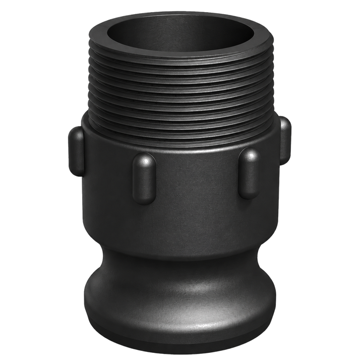 1½″ Male Camlock × 1½″ NPT Male (Type F) - GF Polypropylene - CPP®