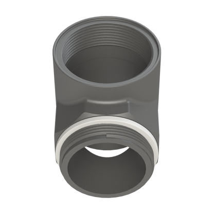 2'' Male G2 × 11.5 (2'' BSP/NPS), C/W o-ring X 2'' pipe thread female X 2'' pipe thread female,Tee,