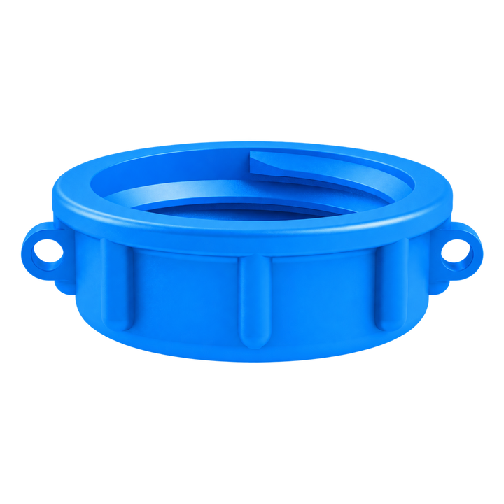 S60X6 Female Dust Cap - Blue Polypropylene