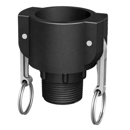 CPP 1½″ Female Camlock × 1¼″ NPT Male (Type B)