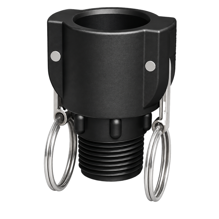 CPP 1″ Female Camlock × 1″ BSPT Male (Type B)