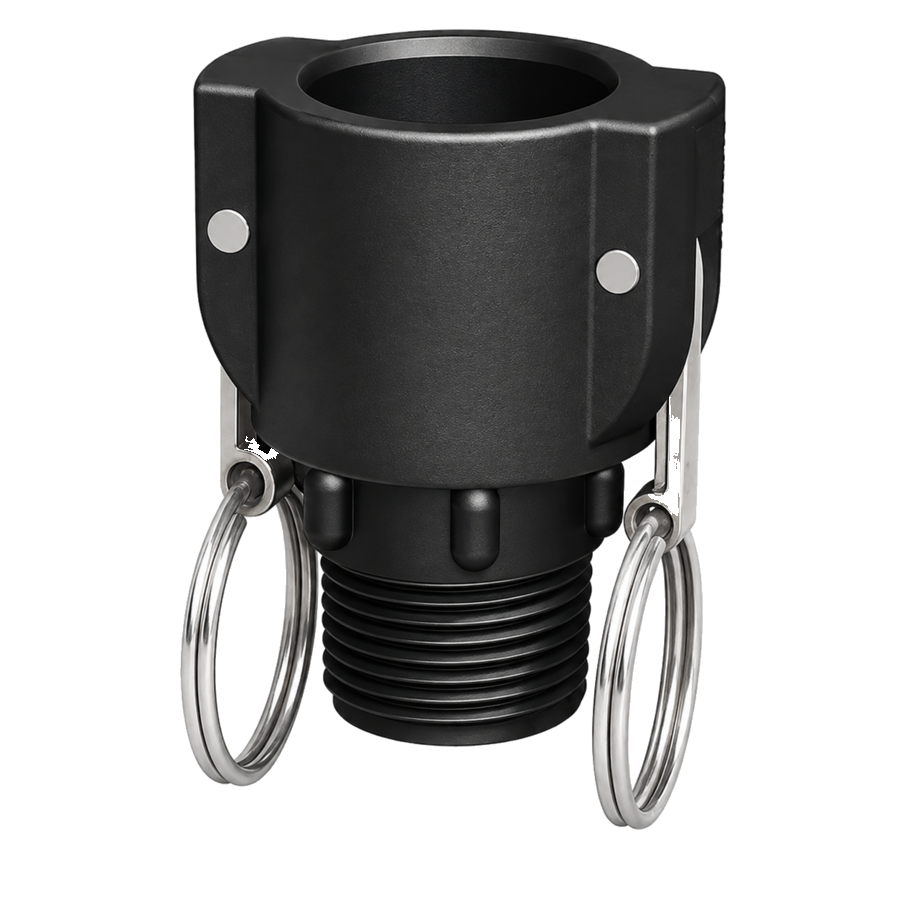1'' Part 'B' 1'' Camlock Coupler x 1'' NPT Male G/P/P