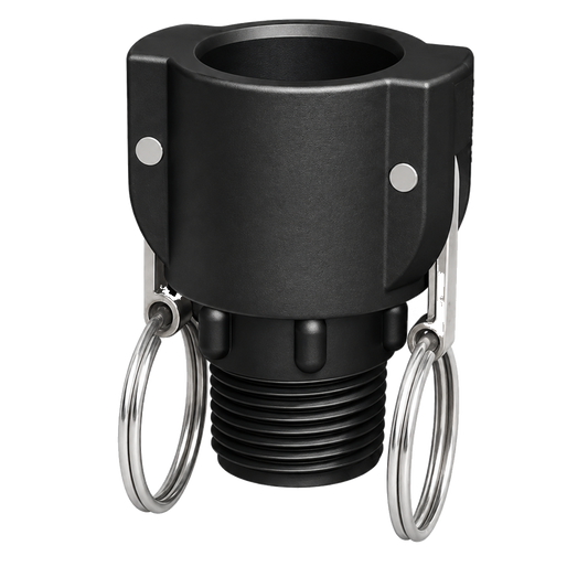 CPP 1″ Female Camlock × 1″ NPT Male (Type B)