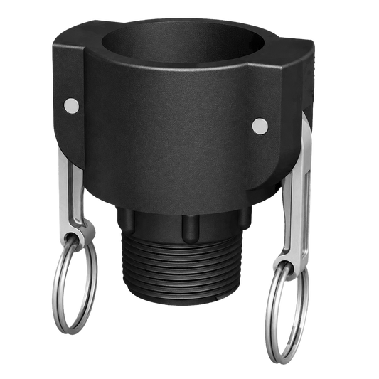 1 1/2" x 11/4'' Part 'B', 11/2'' Camlock Coupler x 11/4'' BSPT Male G/P/P