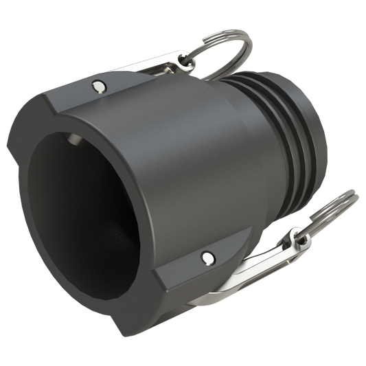 2'' Part ‘B’, 2'' Camlock coupler x S60X6 male buttress, G/P/P