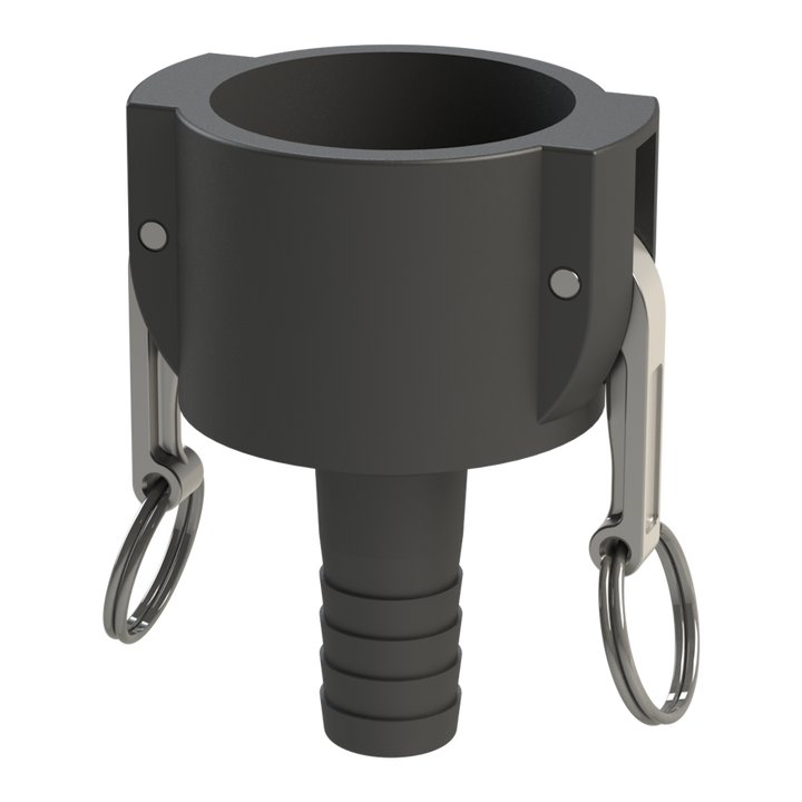 CPP 2″ Female Camlock × 1″ (25mm) Hose Tail (Type C)