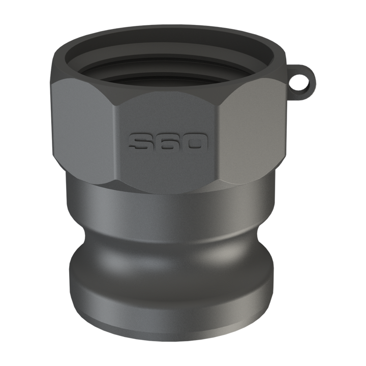 CPP S60X6 Female × 2″ Male Camlock Type A