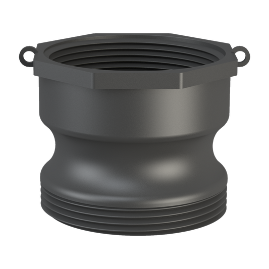 2’’ short Camlock male with 21B X 2’’ NPS female, gasket.