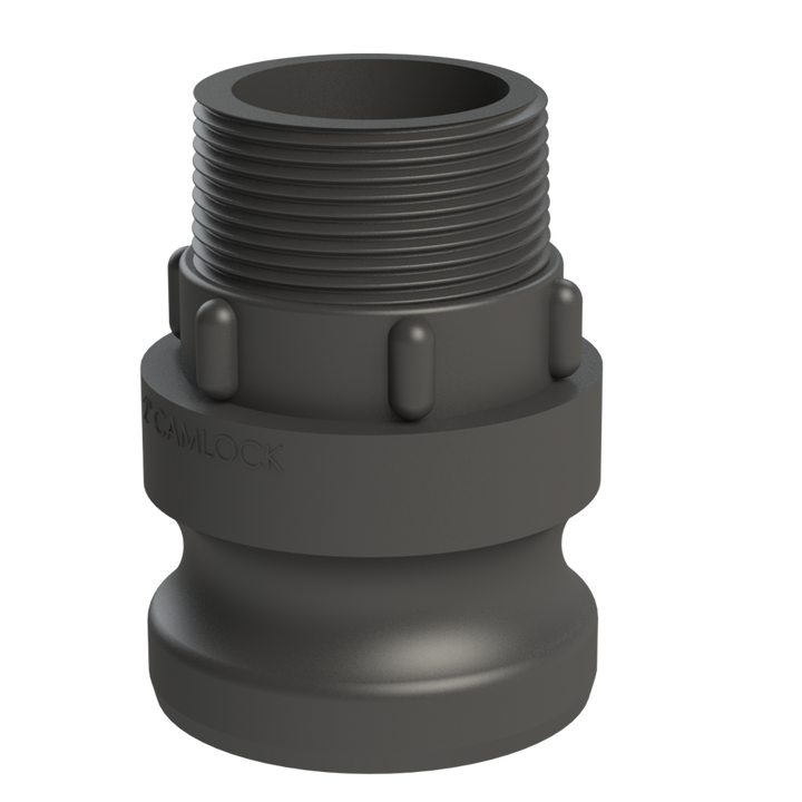 CPP 2″ Male Camlock × 1½″ BSPT Male (Type F)