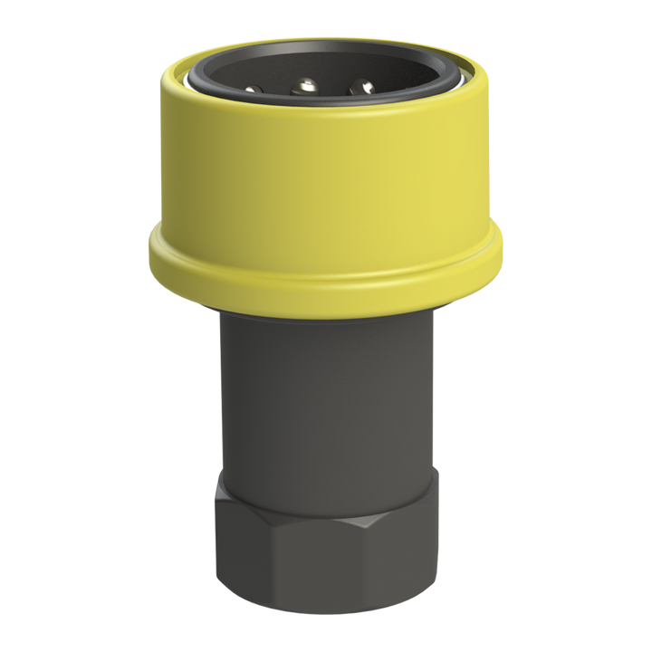 2″ Dry-Shut™ Female Valved Coupler x 2″ BSP Female – Polypropylene – Viton® Seals – Stainless Ball Locking System