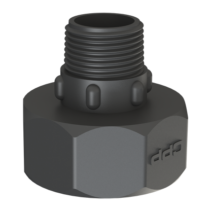 1'' NPT male X 2'' NPS female Easy-Seal