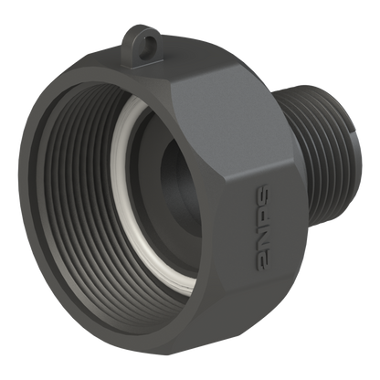 1'' NPT male X 2'' NPS female Easy-Seal