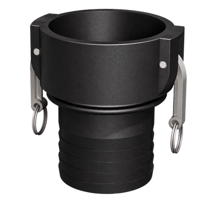 CPP 4″ Female Camlock × 4″ (100mm) Hose Tail (Type C)