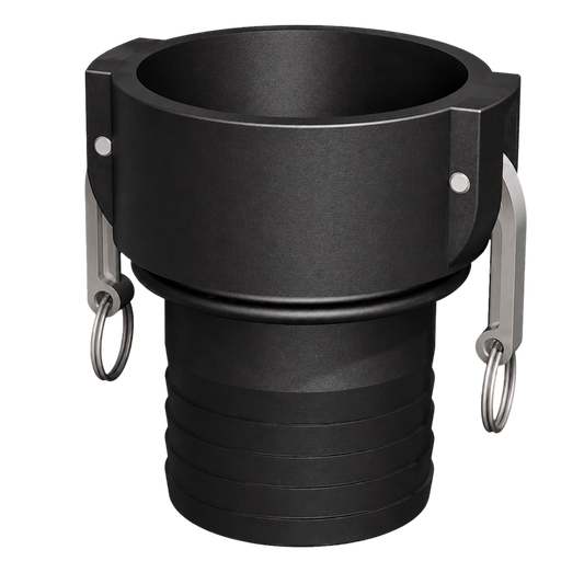 CPP 4″ Female Camlock × 4″ (100mm) Hose Tail (Type C)