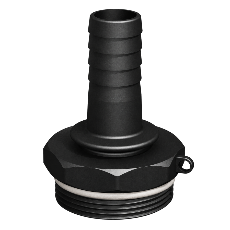 1'' hose tail x BCS G2 × 11.5 (2'' BSP/NPS) C/W o-ring