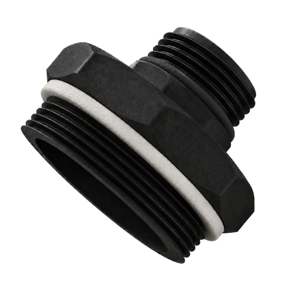 1'' BSP short male /o-ring x BCS G2 × 11.5 (2'' BSP/NPS) C/W o-ring