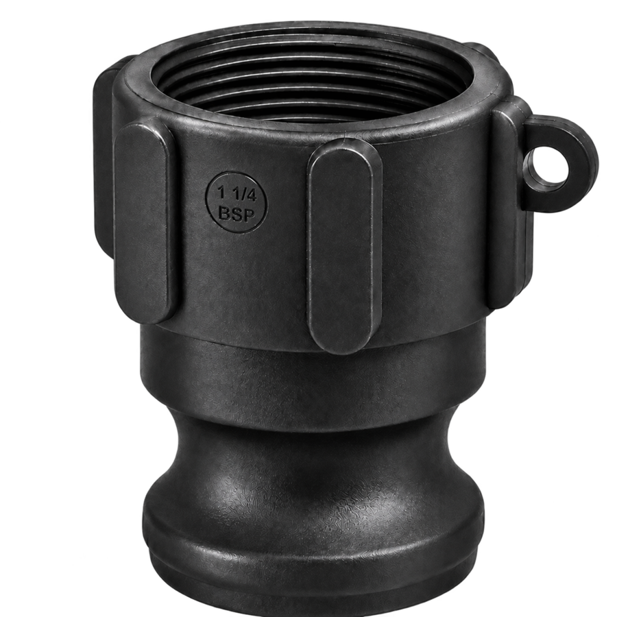 CPP True 1¼″ Male Camlock × 1¼″ BSPP Female (Type A)