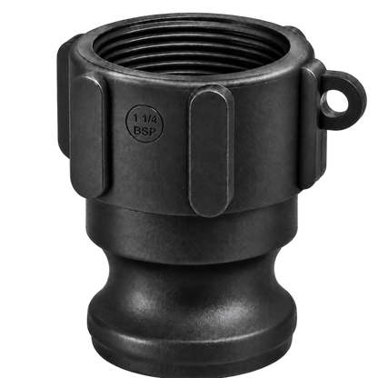 CPP True 1¼″ Male Camlock × 1¼″ BSPP Female (Type A)