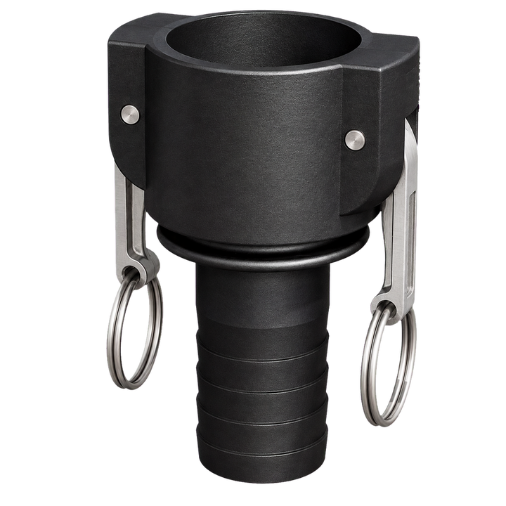 CPP 1½″ Female Camlock × 1½″ (38mm) Hose Tail (Type C)