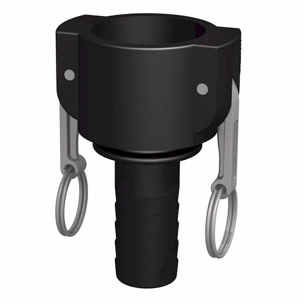 CPP 1½″ Female Camlock × 1¼″ (32mm) Hose Tail (Type C)